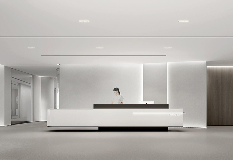 1200平米企业总部办公室设计效果图