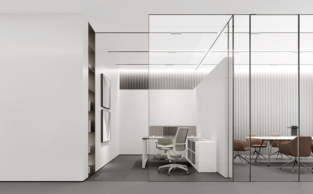 1200平米企业总部办公室设计效果图