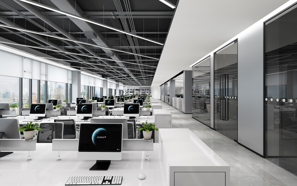 600平米郑州办公室装修设计效果图