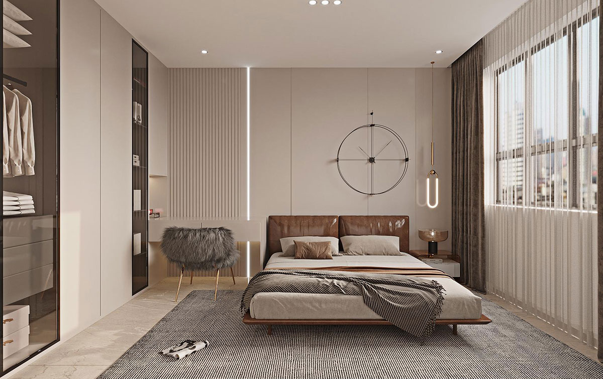 昌建翡翠苑137平米意式风格三居室装修效果图