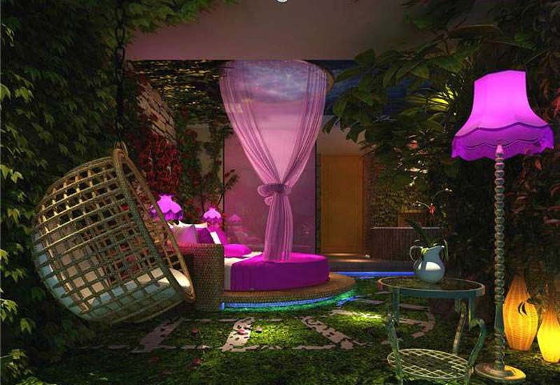 情侣主题酒店装修设计效果图