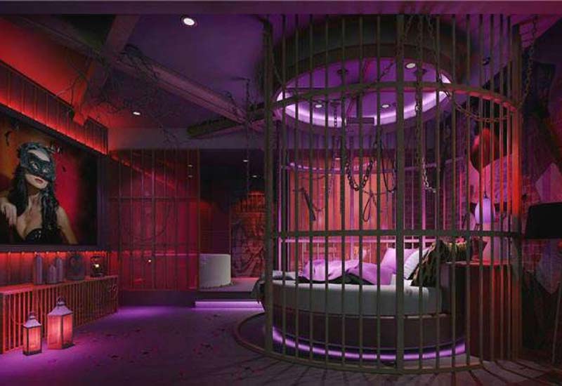 情侣影院酒店装修设计效果图