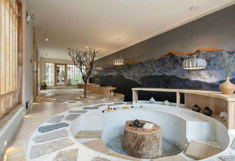 景区简约民宿设计效果图