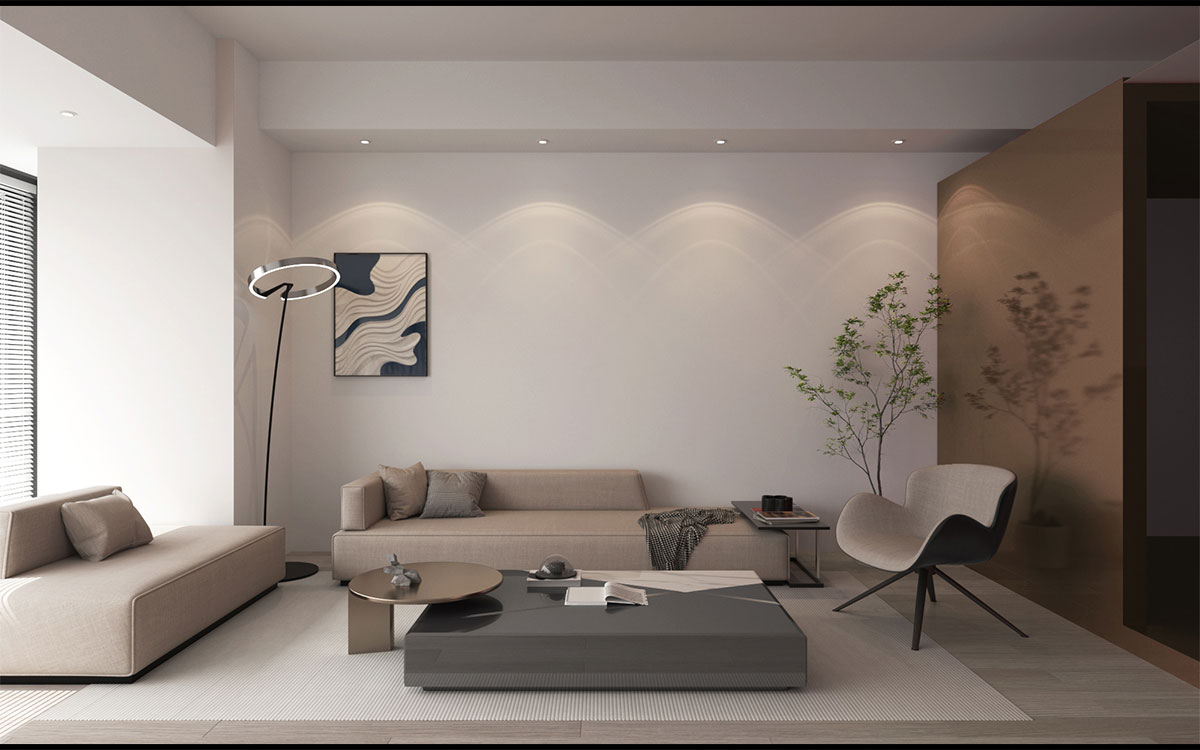 300平米电子商务公司办公室设计效果图