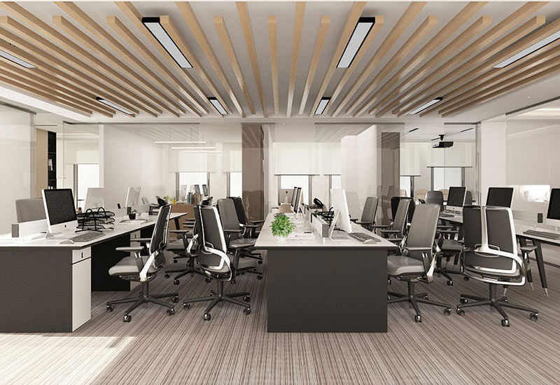 郑州办公室装修:办公室地面材料的选择