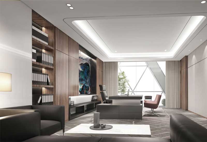 郑州律师事务所办公室装修：严谨与舒适并存的设计