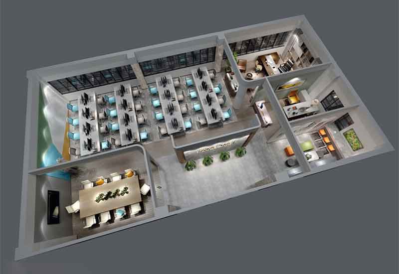 郑州办公室培训室装修:多功能空间设计策略