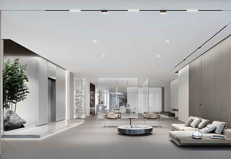 郑州办公室装修设计：地面材料的优选与应用