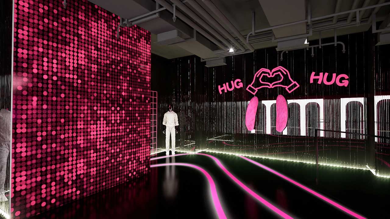 85平米郑州直播间设计效果图