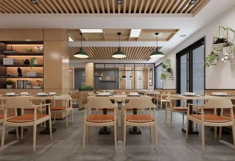 郑州早餐店装修施工：快速取餐与座位的优化布局