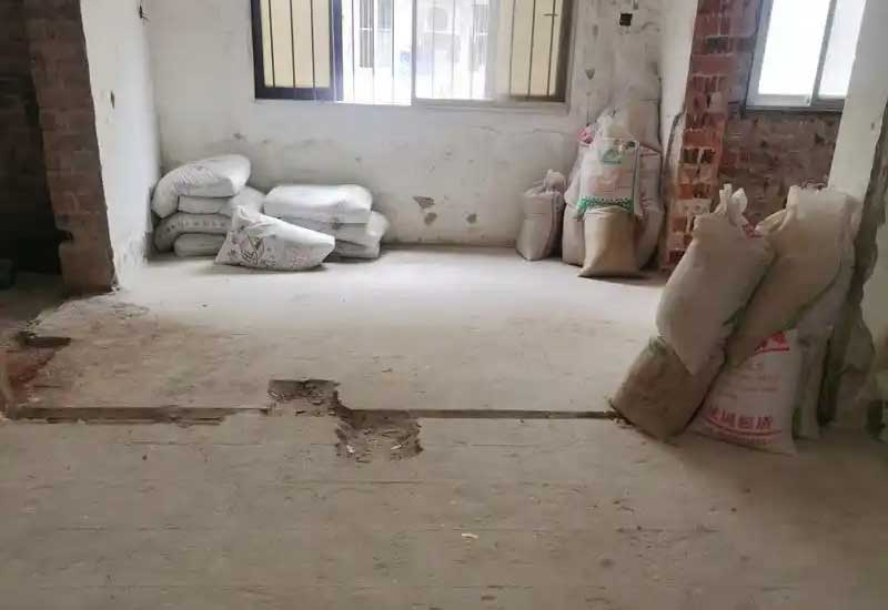 郑州旧房改造施工:老房地面的基层清理方法