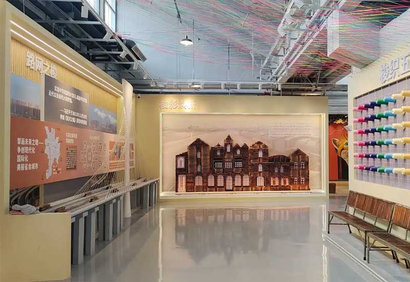 郑州纺织面料展馆设计费用：新型材料的专利展示成本