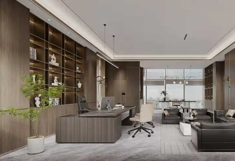 郑州财务公司装修如何提升保密性？雾化玻璃+隔音毡