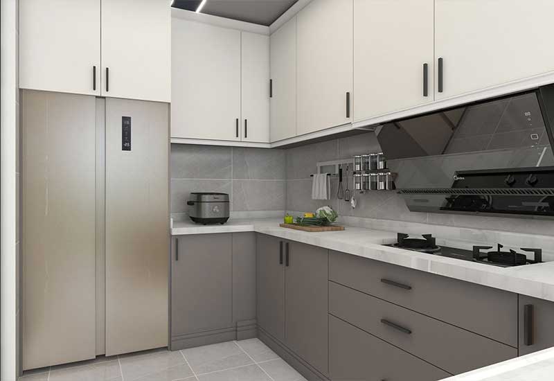 郑州室内装修设计：厨房瓷砖怎么??？防滑及 易清洁款式