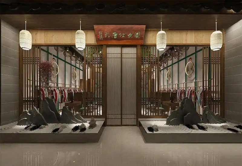 郑州汉服店装修设计，传统文化元素的灵魂融入 