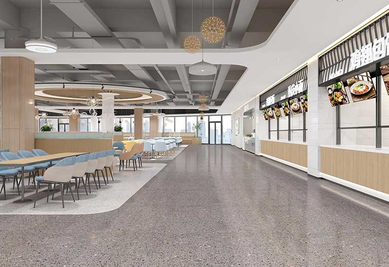 郑州食堂装修材料选择：打菜勺的防烫与卫生设计