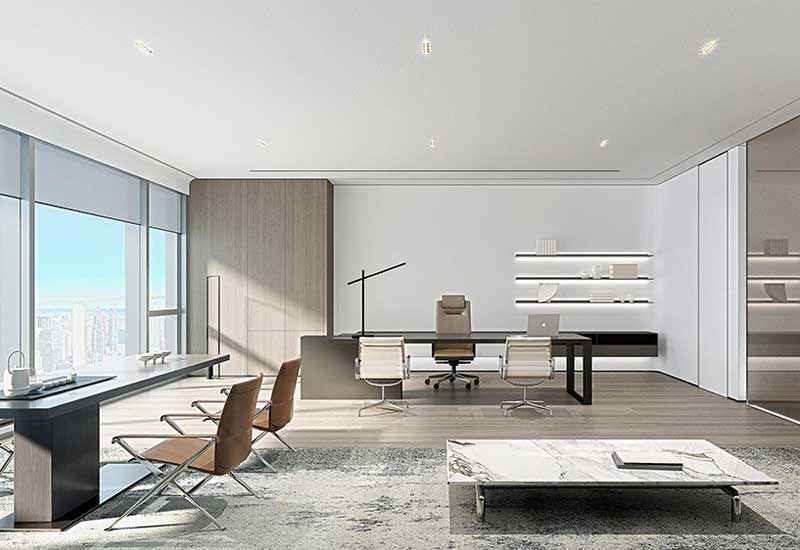 郑州办公室装修设计费是否值得？施工落地效果参考