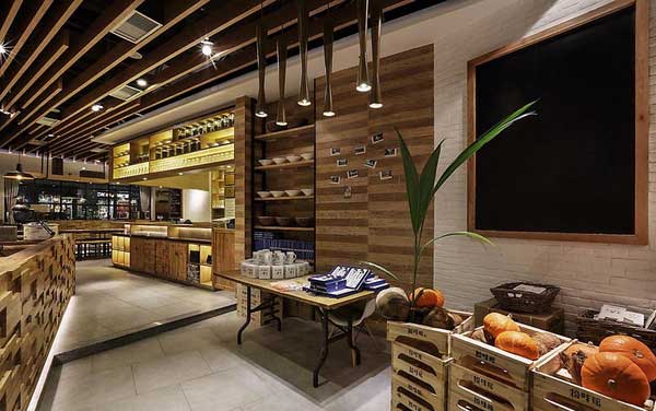 450平米连锁餐饮店装修设计效果图