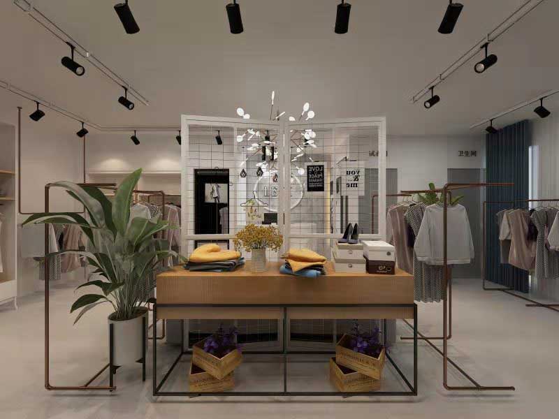 45平米女装专卖店装修设计