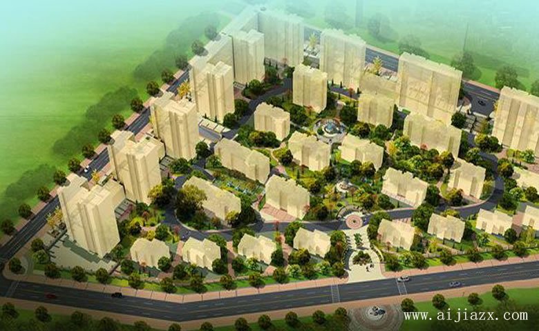 和谐自然的简欧风情园林景观装修效果图