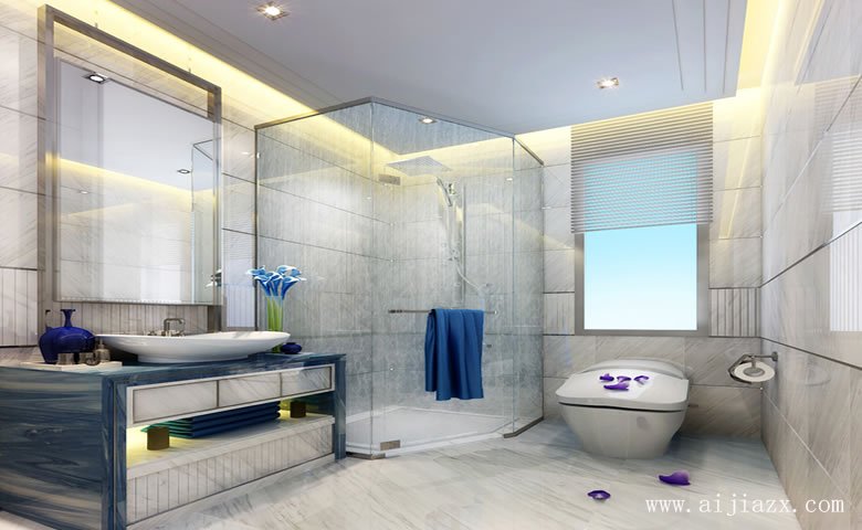 现代风格三居室装修效果图