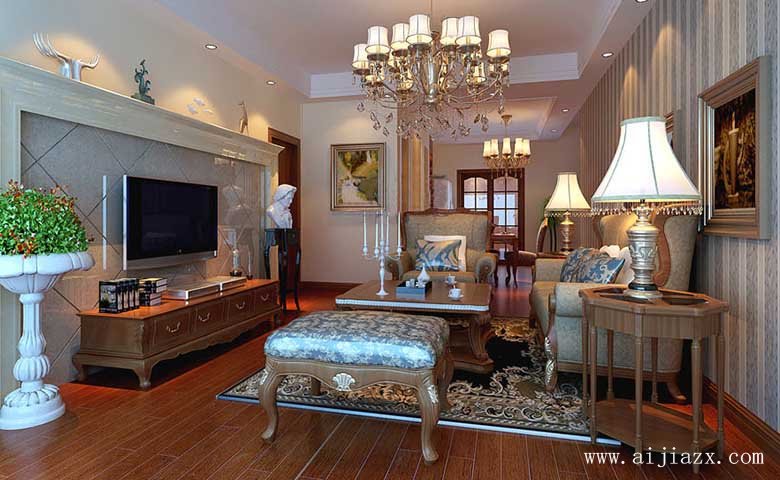 木质地板的美式风格客厅应该注意哪些问题?