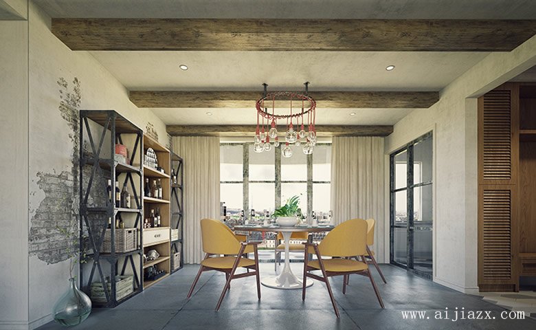 创意混搭风格装修效果图