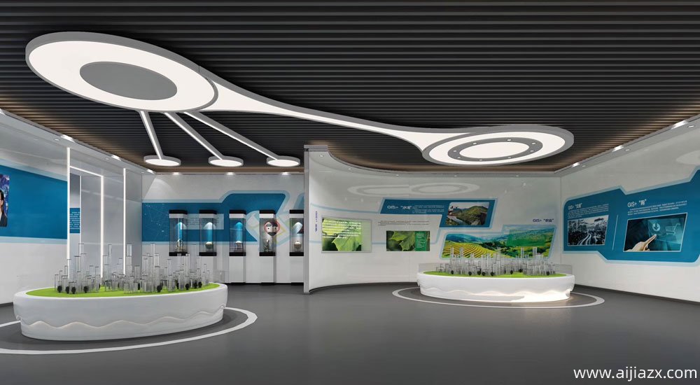 焦作地理信息展厅装修设计效果图