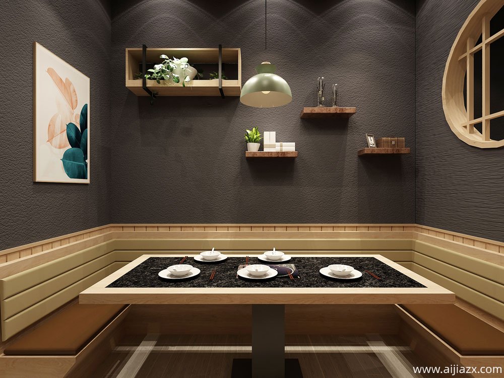 胖哥酸菜鱼餐饮店铺装修效果图